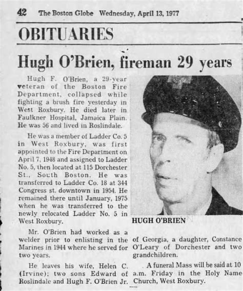 boston globe obits